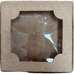 Caja Café 4 Alfajores Cuadrada