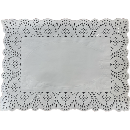 Blonda de Papel Rectangular N9 (25x35cm) (100 Unidades)