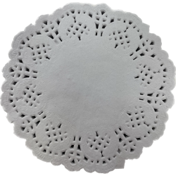 Blonda de Papel Redonda N00 (8,8 cm) (100 Unidades)