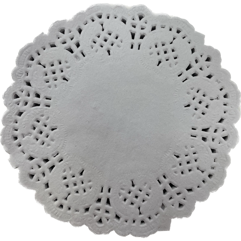 Blonda de Papel N00 Redonda (8,8 cm) (100 Unidades)