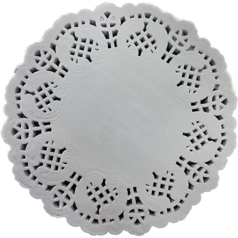 Blonda de Papel Redonda N0   (11,4 cm) (100 Unidades)