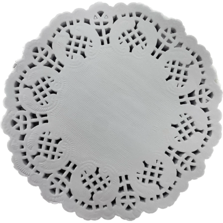 Blonda de Papel N0 Redonda (11,4 cm) (100 Unidades)