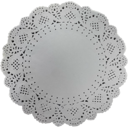 Blonda de Papel Redonda N2   (17,8 cm) (100 Unidades)