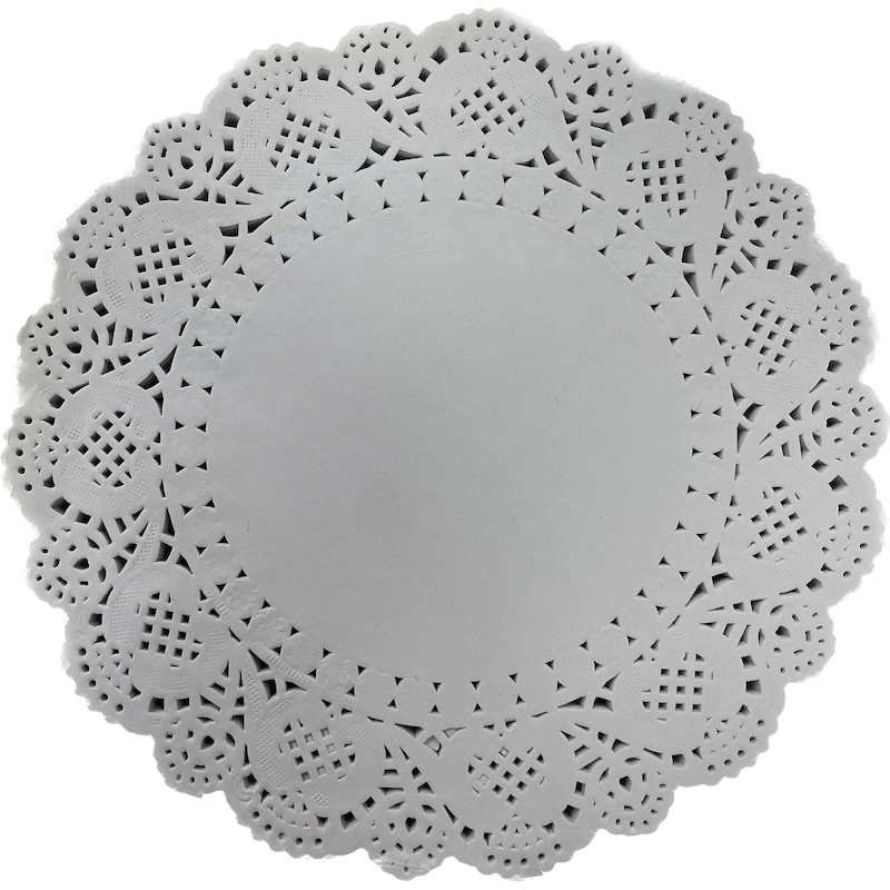 Blonda de Papel Redonda N2   (17,8 cm) (100 Unidades)