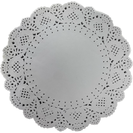 Blonda de Papel N2 Redonda (17,8 cm) (100 Unidades)