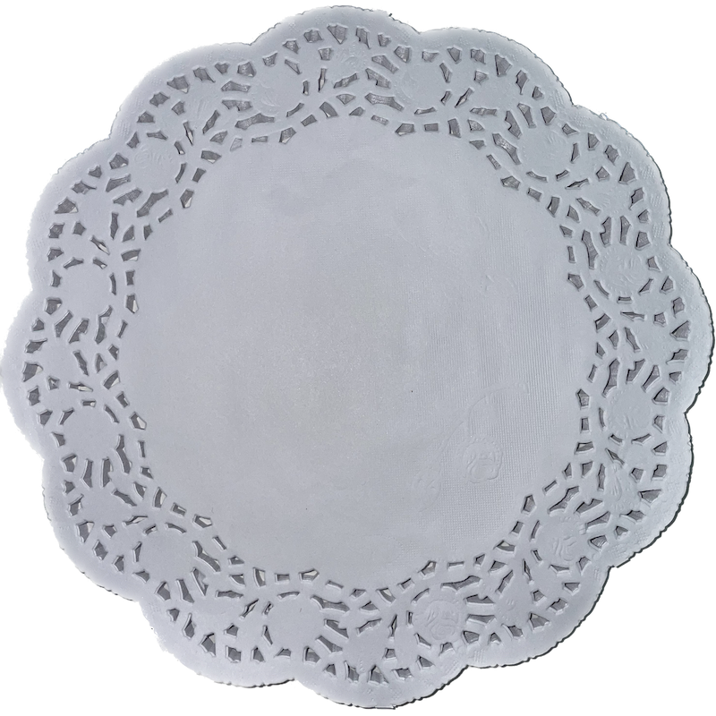 Blonda de Papel N4 Redonda (20,3 cm) (100 Unidades)