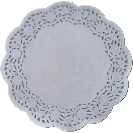 Blonda de Papel Redonda N4   (20,3 cm) (100 Unidades)