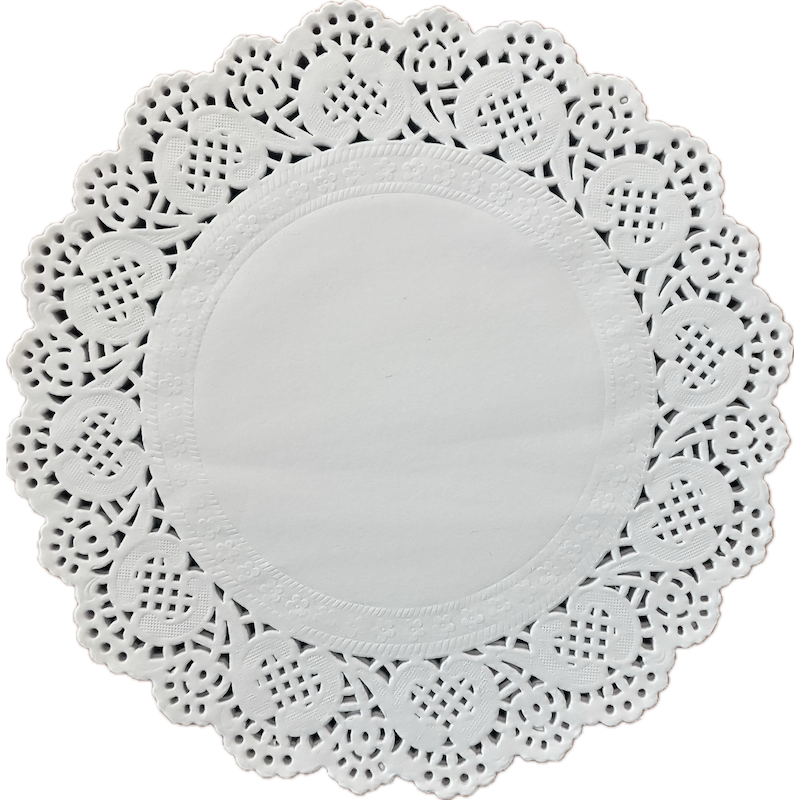 Blonda de Papel N5 Redonda (24 cm) (100 Unidades)