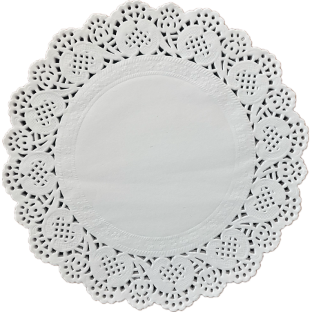 Blonda de Papel N5 Redonda (24 cm) (100 Unidades)