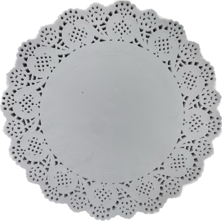 Blonda de Papel N7 Redonda (26,7 cm) (100 Unidades)