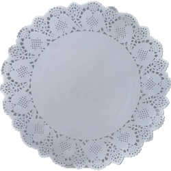 Blonda de Papel N12 Redonda (30 cm) (100 Unidades)