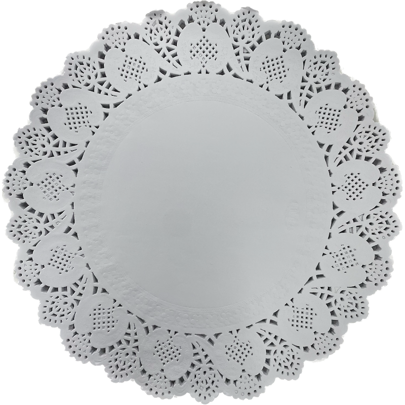 Blonda de Papel N20 Redonda (38 cm) (100 Unidades)