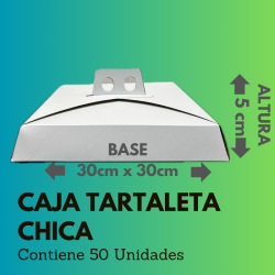 Caja Tartaleta Chica [X50]