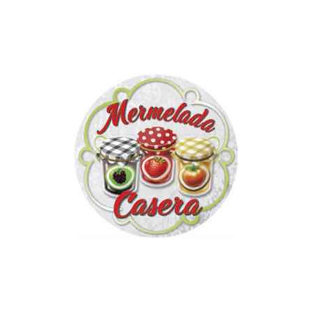 Rollo Etiqueta Mermelada Casera