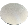 Base MDF 5mm Redonda 20cm Plateado (5 Unidades)