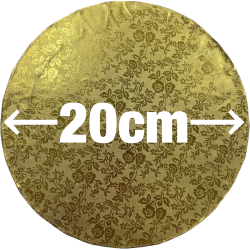 Base Cartón 12mm Redonda 20cm