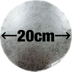 Base Cartón 12mm Redonda 20cm