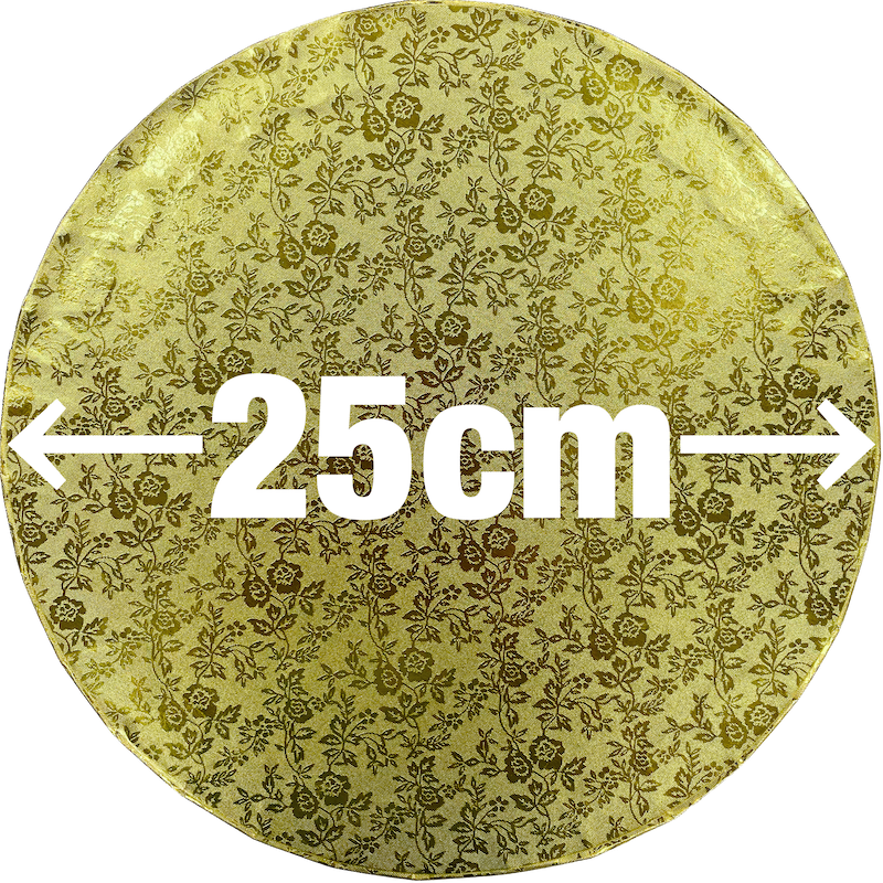 Base Cartón 12mm Redonda 25cm