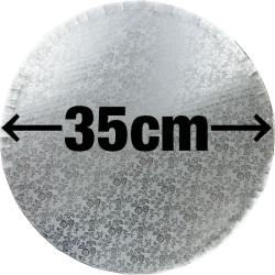 Base Cartón 12mm Redonda 35cm