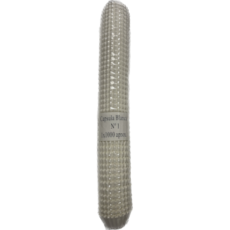 Cápsula de Papel Blanca N1 Redonda