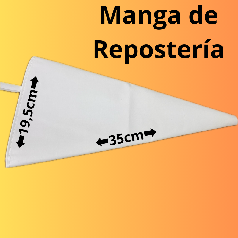 Manga Pastelera De Tela para Reposteria