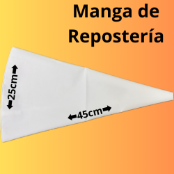 Manga Pastelera De Tela para Reposteria