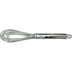 Batidor Metálico Manual 20cm