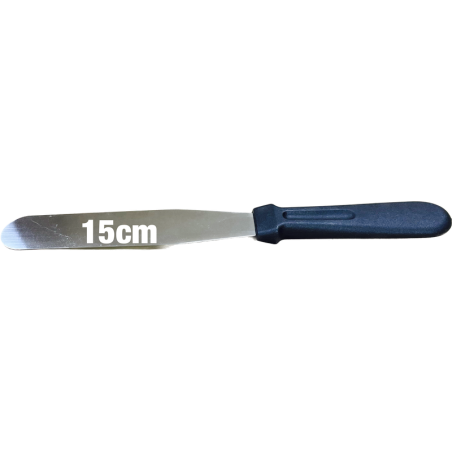 Espátula Metálica Plana 15cm