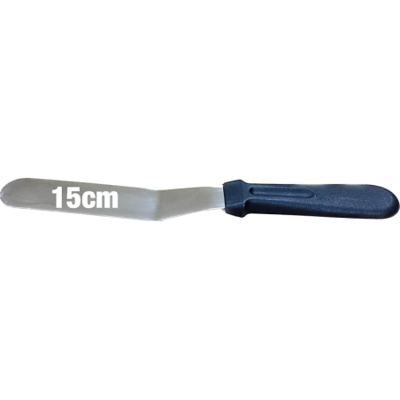 Espátula Metálica Curva 15cm