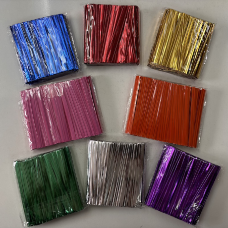 Amarras metálicas 8cm x1000 Aprox