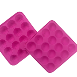 Molde de Silicona para Cake Pop (16 Cavidades)