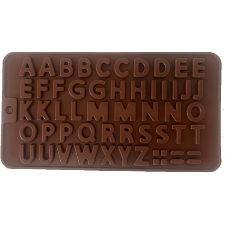 Molde de Silicona Letras