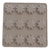 Molde de Silicona 12 Flores