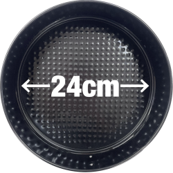 Molde para Bizcocho 24cm negro Desmontable