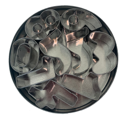 Set Cortadores Metálico de Números