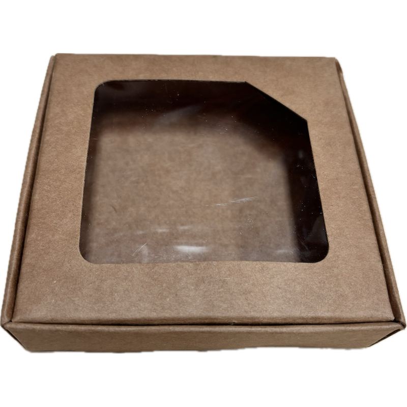 Caja Cuadrada 10x10 con Mica Cuadrada