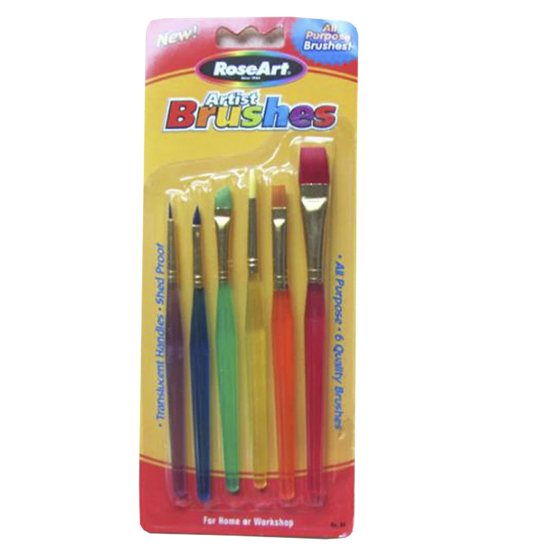 Juego de Pinceles (6 Tipos)