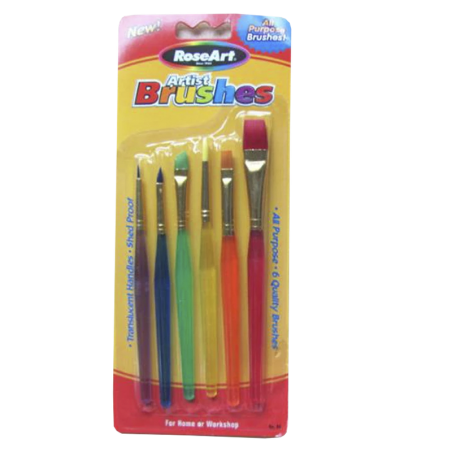 Juego de Pinceles (6 Tipos)