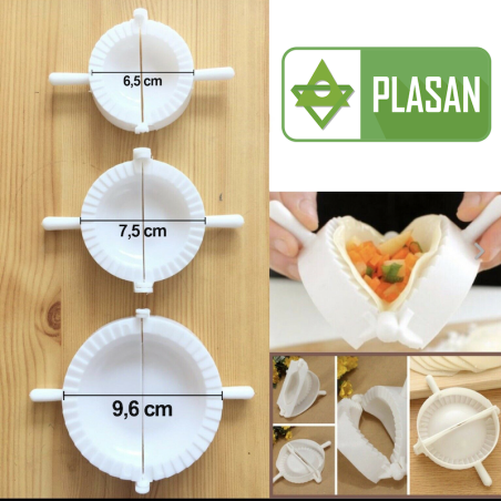 Set Sellador de Empanadas (3 Tamaños)