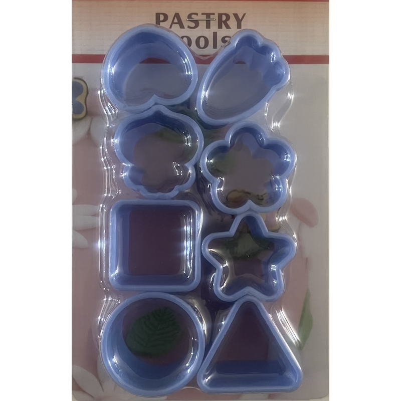 Set Cortador Plástico Figuras. (8 Unidades)