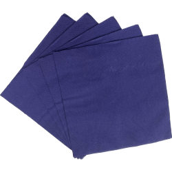 Servilleta Color Morado 25x25cm (20 Unidades)