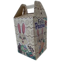 Caja Cuadrada Gigante Conejo