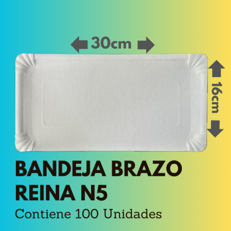 Bandeja Brazo N5 (100 Unidades)