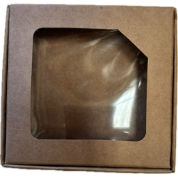 Caja Café 10X10 con Mica Cuadrada