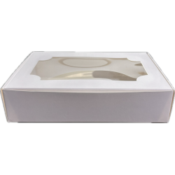 Caja Blanca 12 Alfajores Alta (50 Unidades)