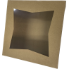 Caja Kraft Cuadrada 20,5x20,5x6,5cm (25 Unidades)