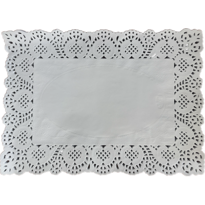 Blonda de Papel Rectangular N9 (25cm x 35cm)