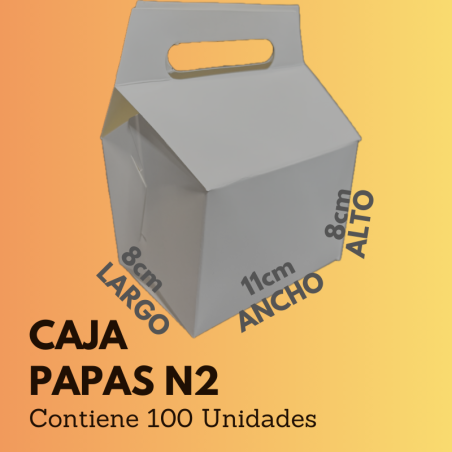Caja Papas N2 (100 Unidades)
